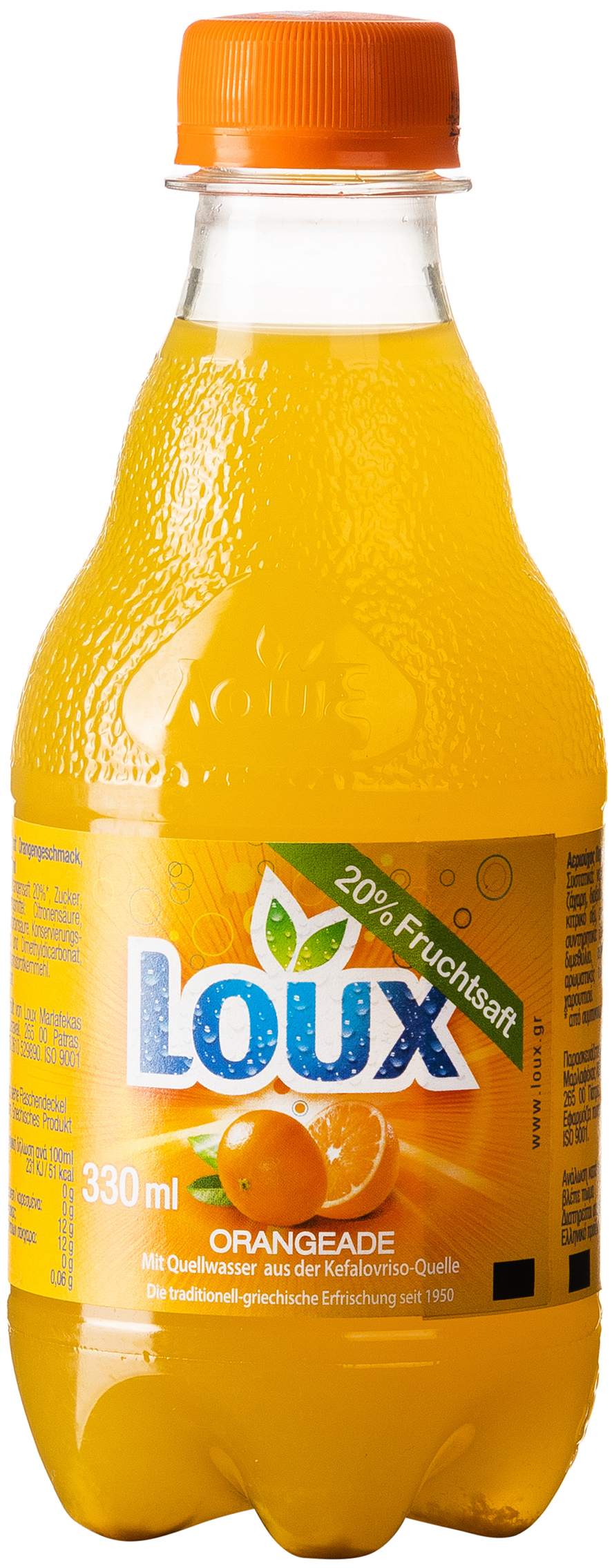 Loux Orangen Limonade 0,33L EINWEG