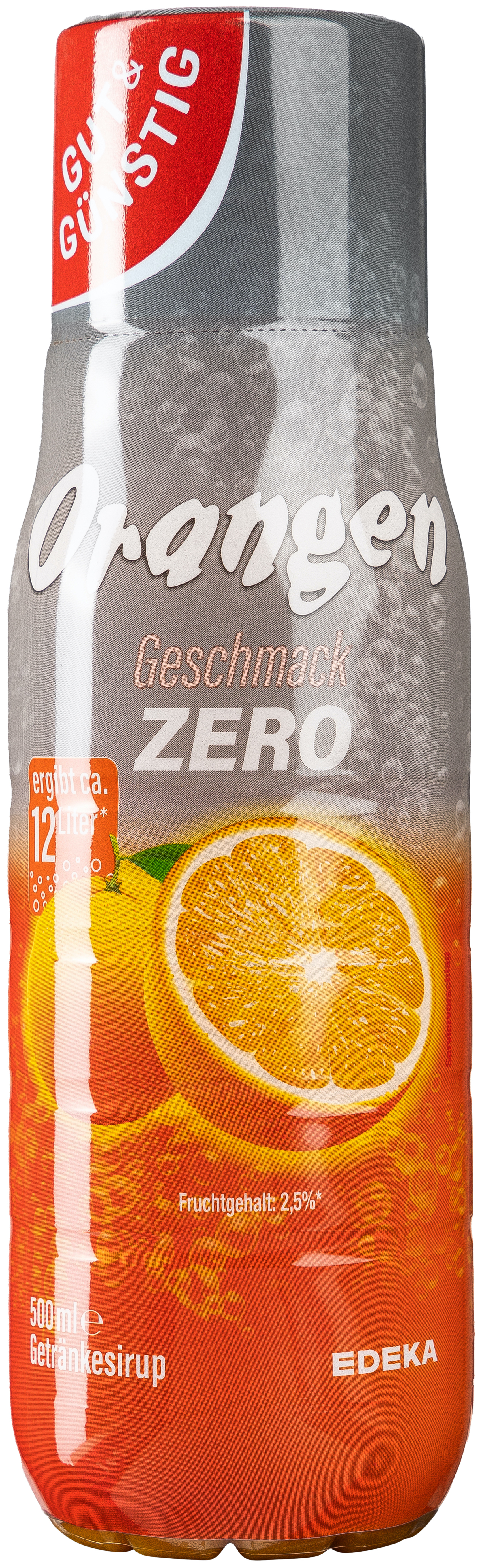 G&G Orange Zero Sirup 0,5L