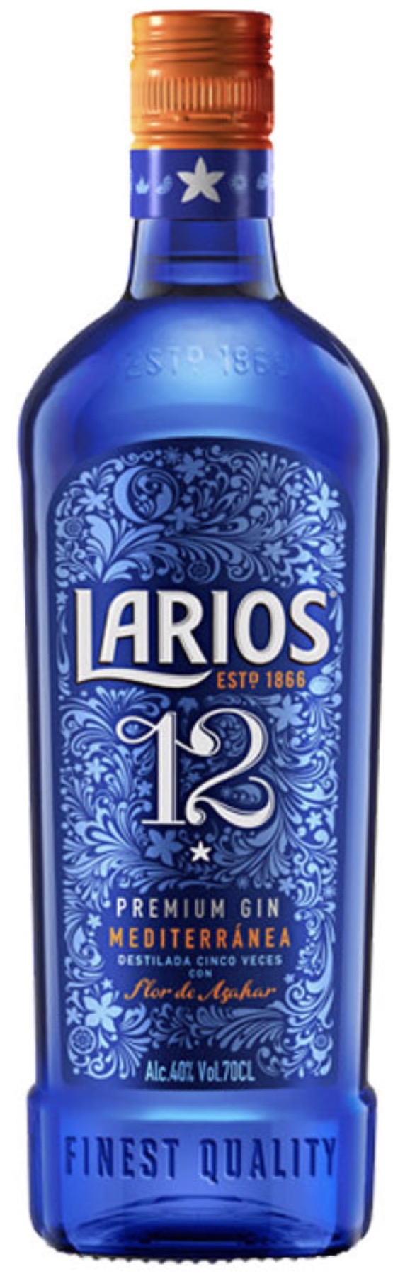 Larios 12 Mediterranea Premium Gin 40 % vol. 0,7L
