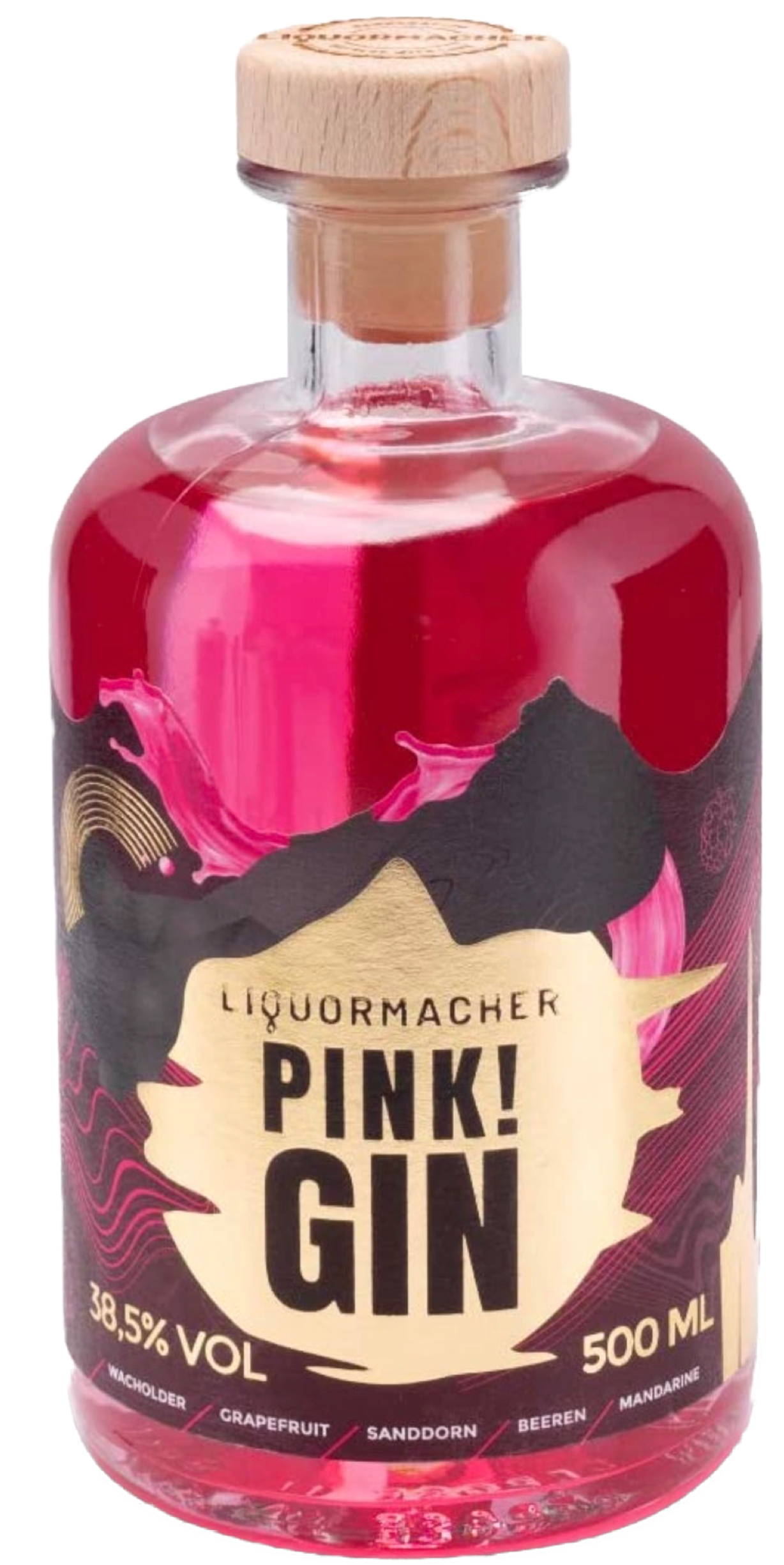 Liquormacher Pink! Gin 38,5% vol. 0,5L
