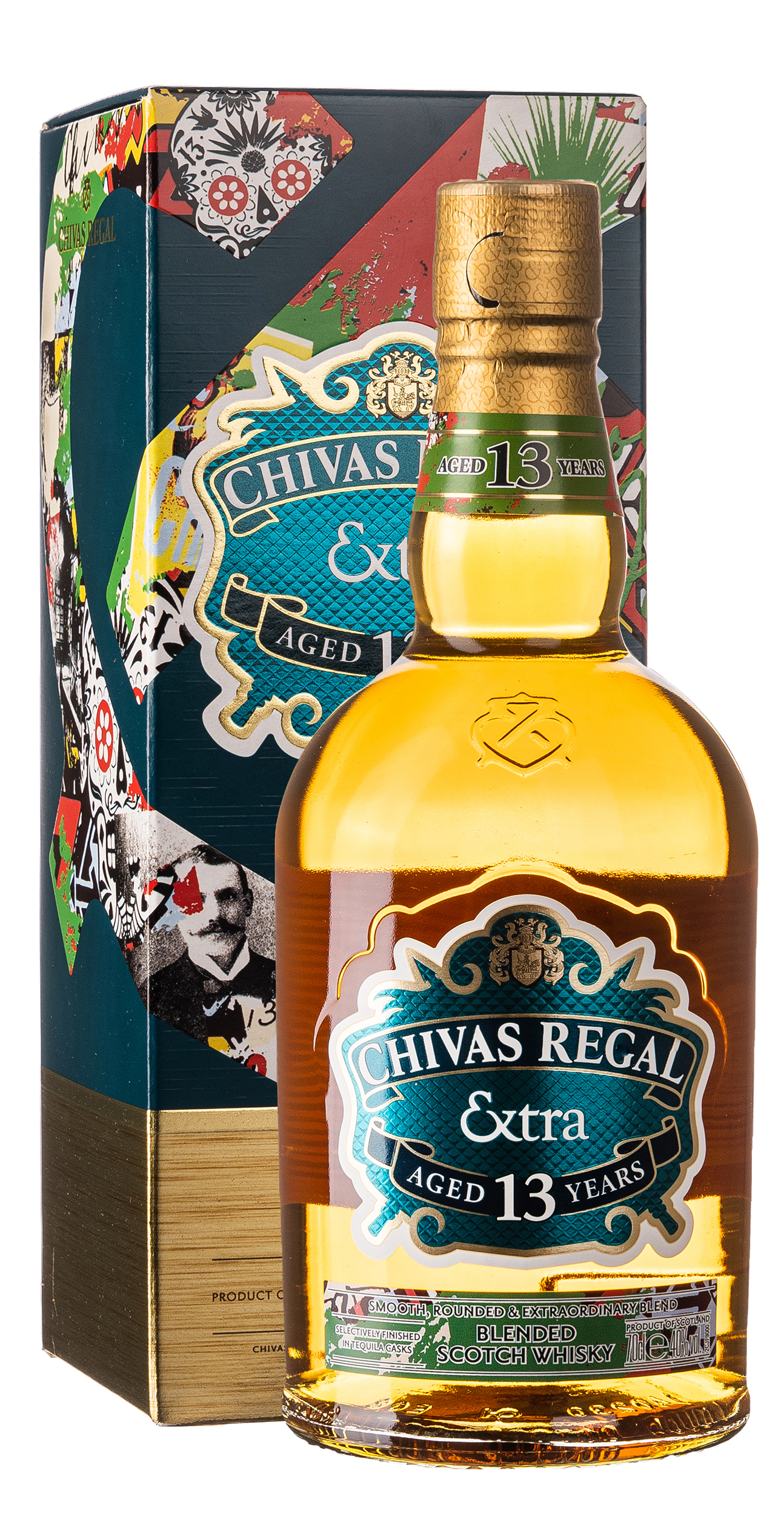 Chivas Regal Extra Blended Scotch Whisky 13 Jahre Tequila Cask 40% vol. 0,7L 