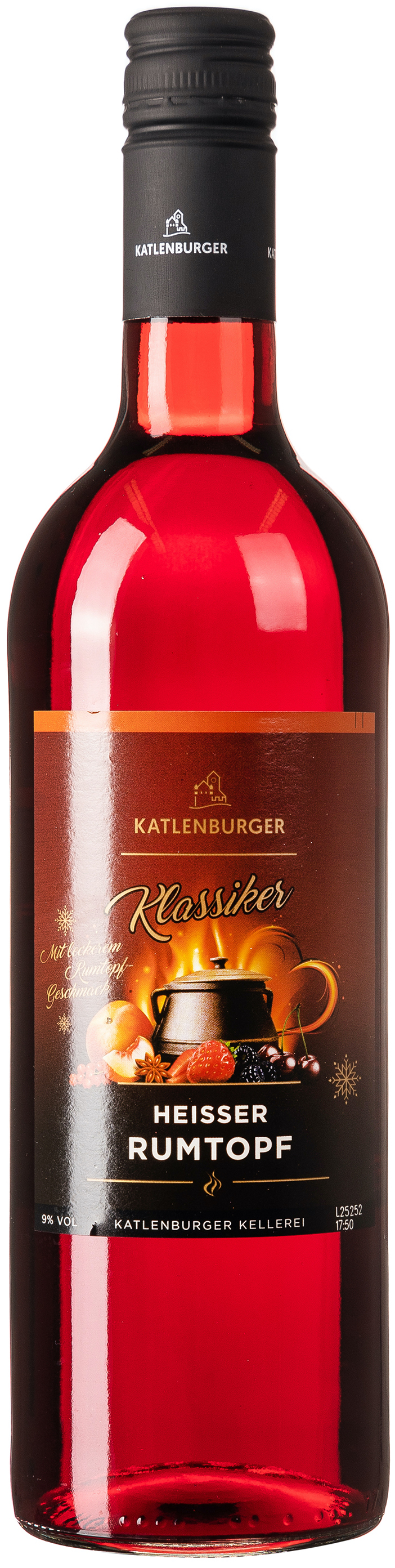 Katlenburger Heisser Rumtopf 9% vol. 0,75L