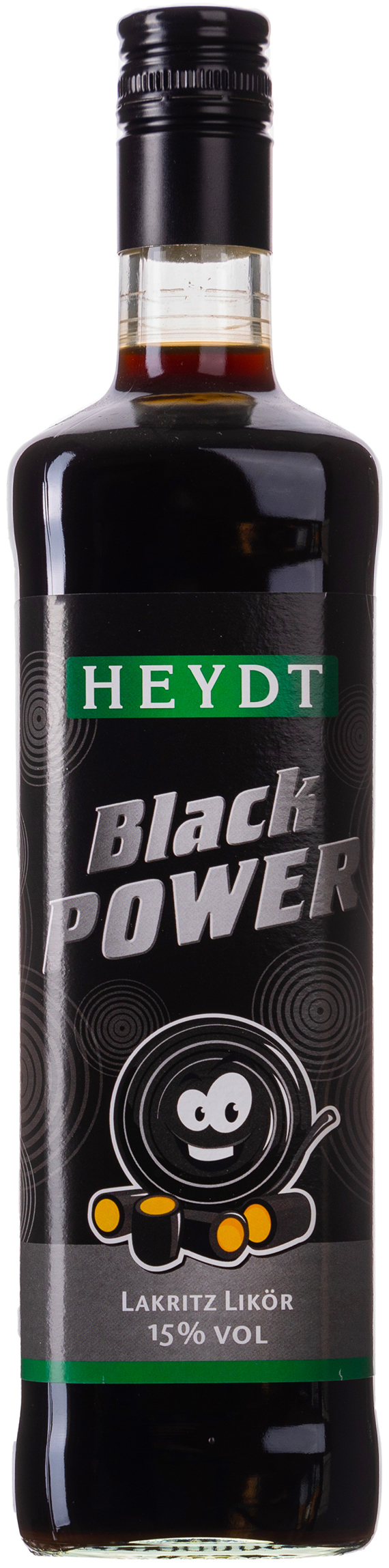 Heydt Black Power Lakritz mit Wodka 15% vol. 0,7L