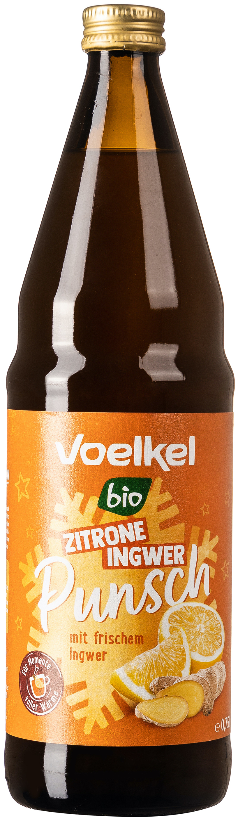 Bio Voelkel Zitrone Ingwer Punsch 0,75L 
