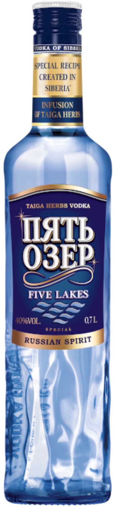 Five Lakes Siberian Vodka Special 40 % vol 0,7 l