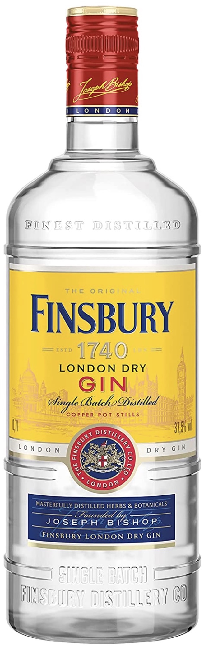 Finsbury London Dry Gin 37,5% vol. 0,7L