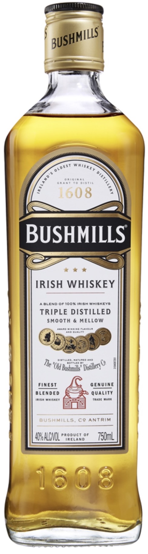 Bushmills Original Irish Whiskey 40% 0,7L