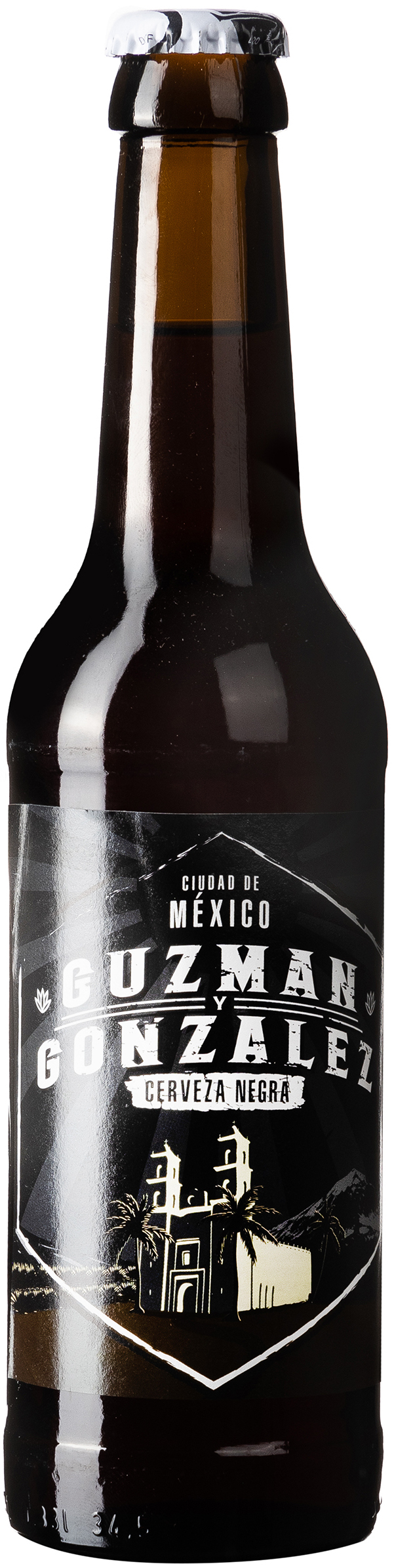 Guzman Y Gonzalez Cerveza Negra 4,5% vol. 0,33L MEHRWEG