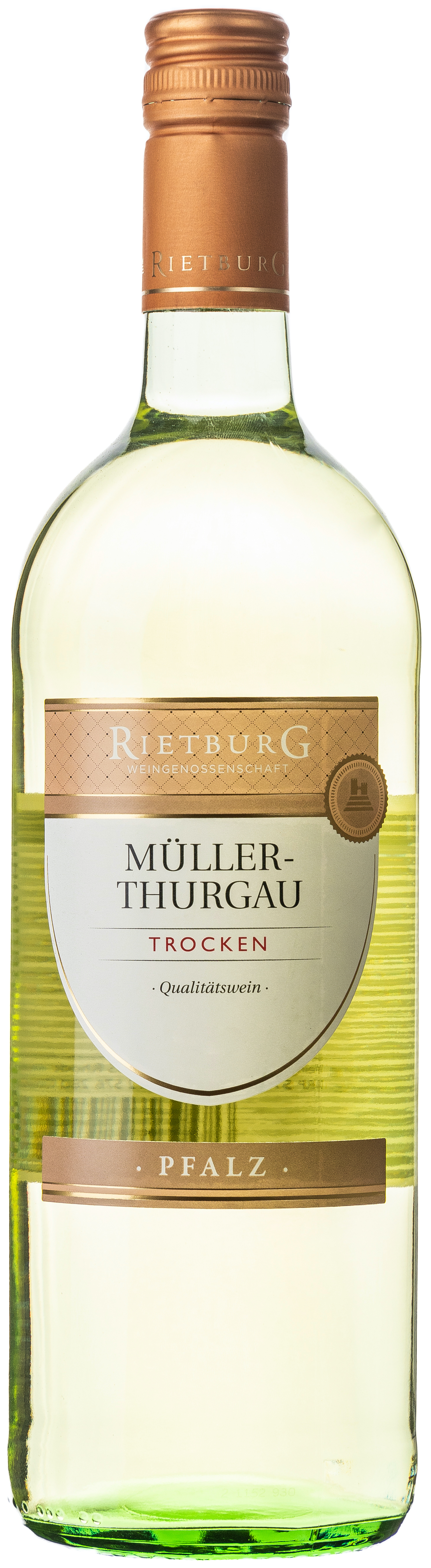 Rietburg Wappen Müller-Thurgau trocken 12,5% vol. 1L