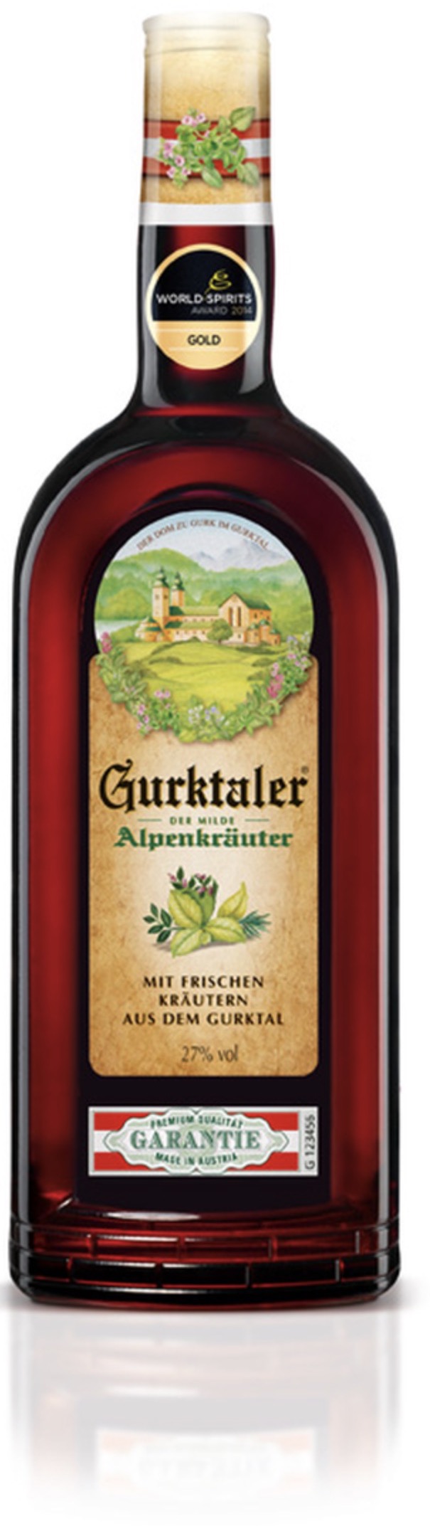 Gurktaler Alpenkräuter 27% vol. 0,7L