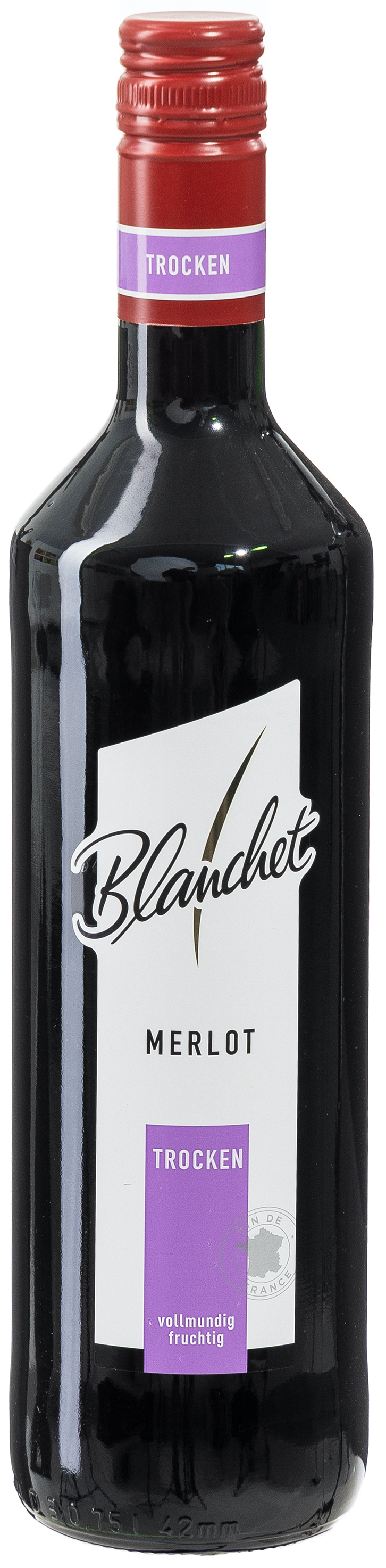 Blanchet Merlot trocken 12,5% vol. 0,75L