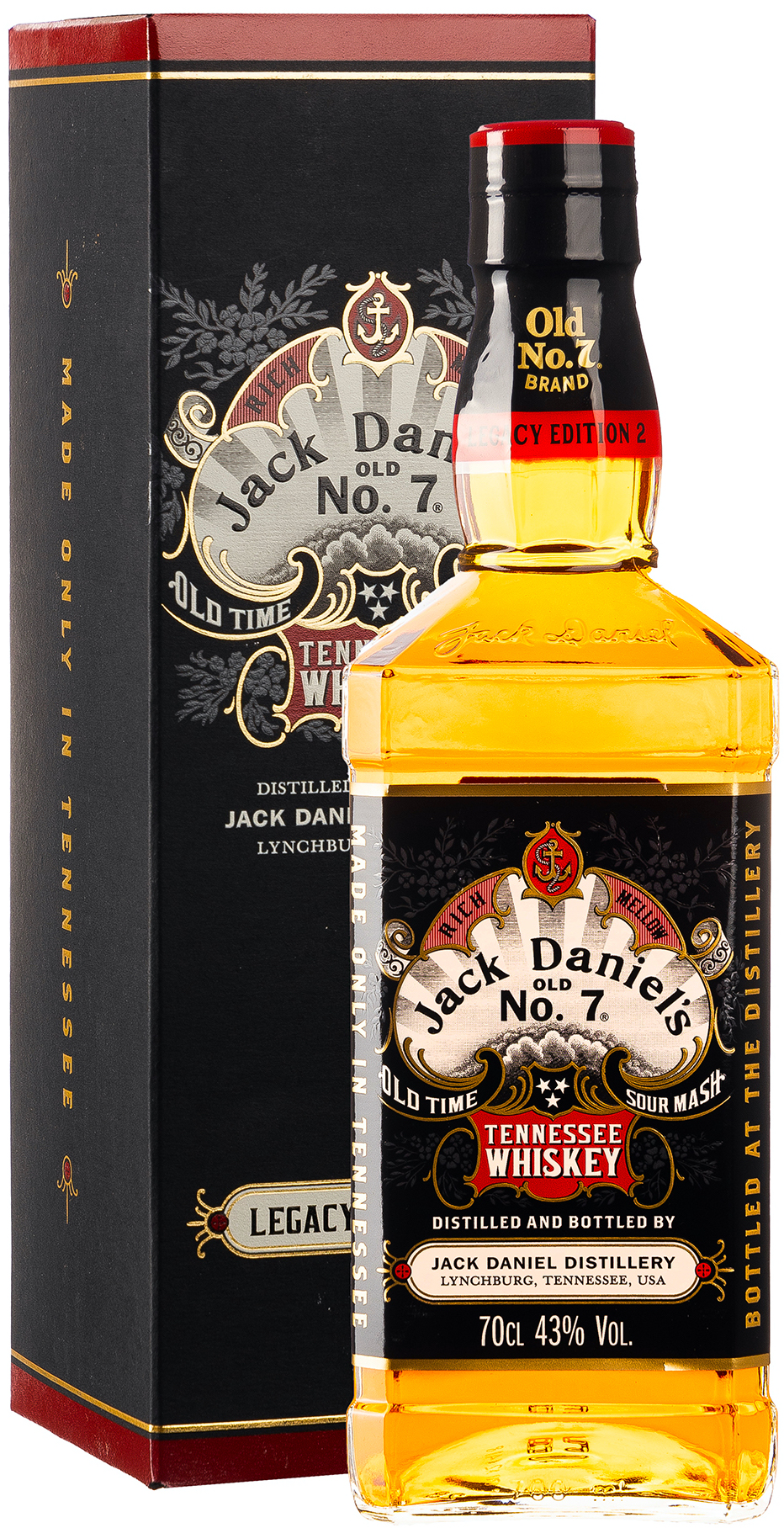 Jack Daniels Old No. 7 Legacy Edition 2 43% vol. 0,7L