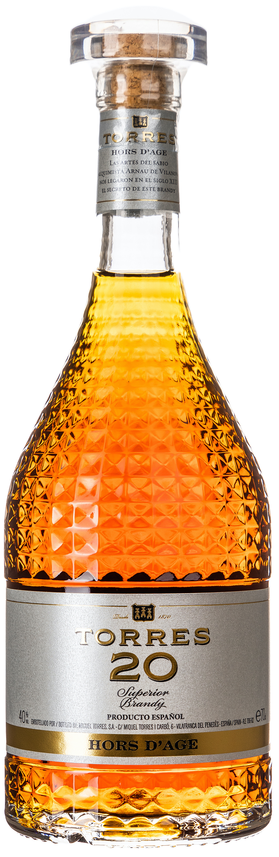 Torres 20 Superior Brandy 40% vol. 0,7L
