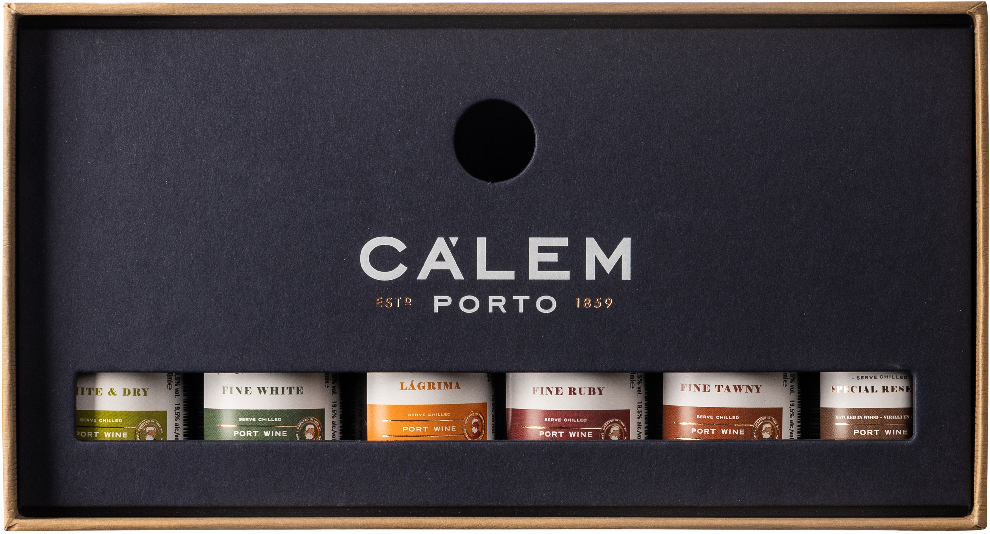 Porto Calem Tasting Set 20% vol. 6x0,05L