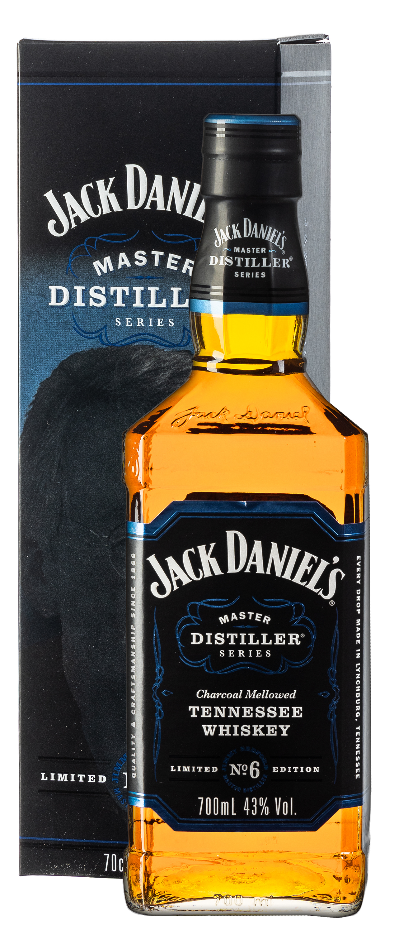 Jack Daniel's Master Distiller No.6 Tennessee Whiskey in GP 43% vol. 0.70L