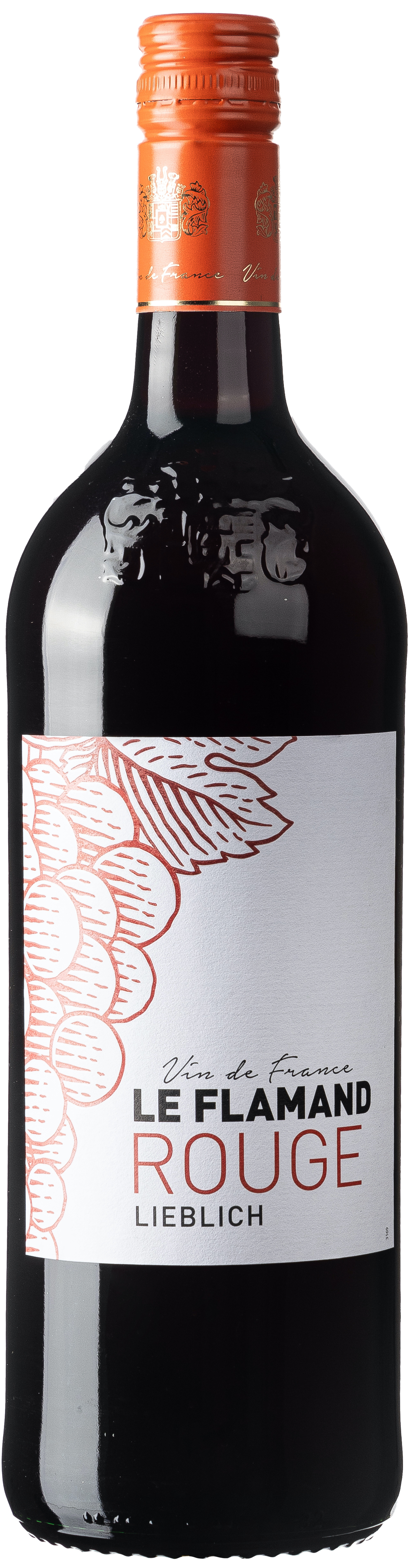 Le Flamand Rouge Lieblich Vin de France 12% vol. 1,0L