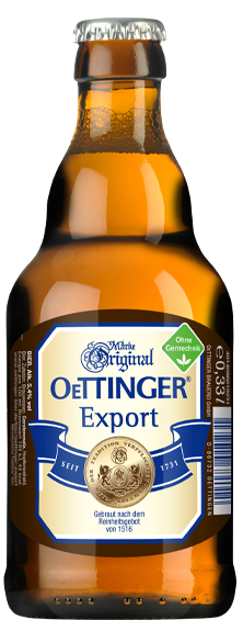 Oettinger Original Export steinie 0,33L MEHRWEG
