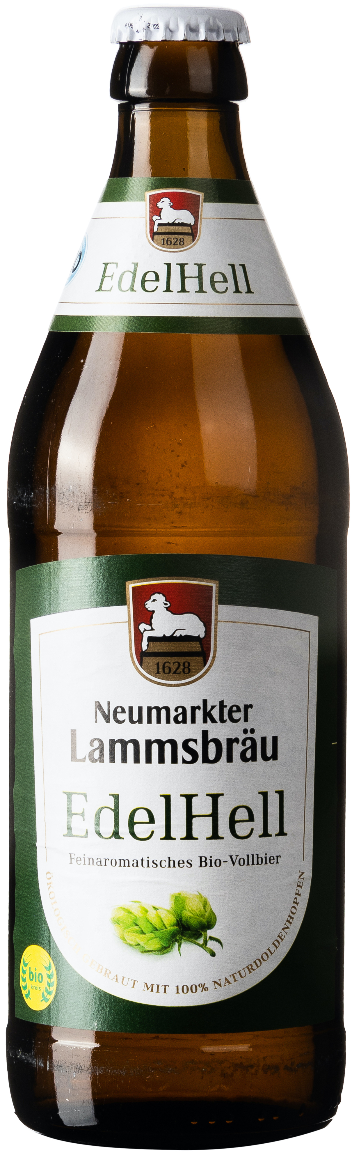 Neumarkter Lammsbräu Bio Edelhell 0,5L MEHRWEG