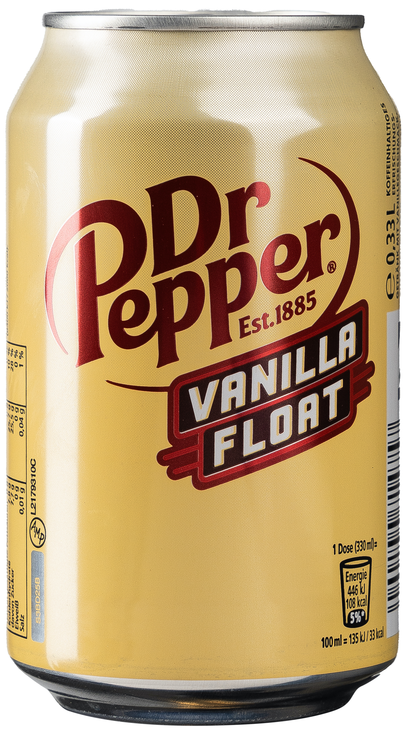 Dr Pepper Vanilla Float 0,33L EINWEG