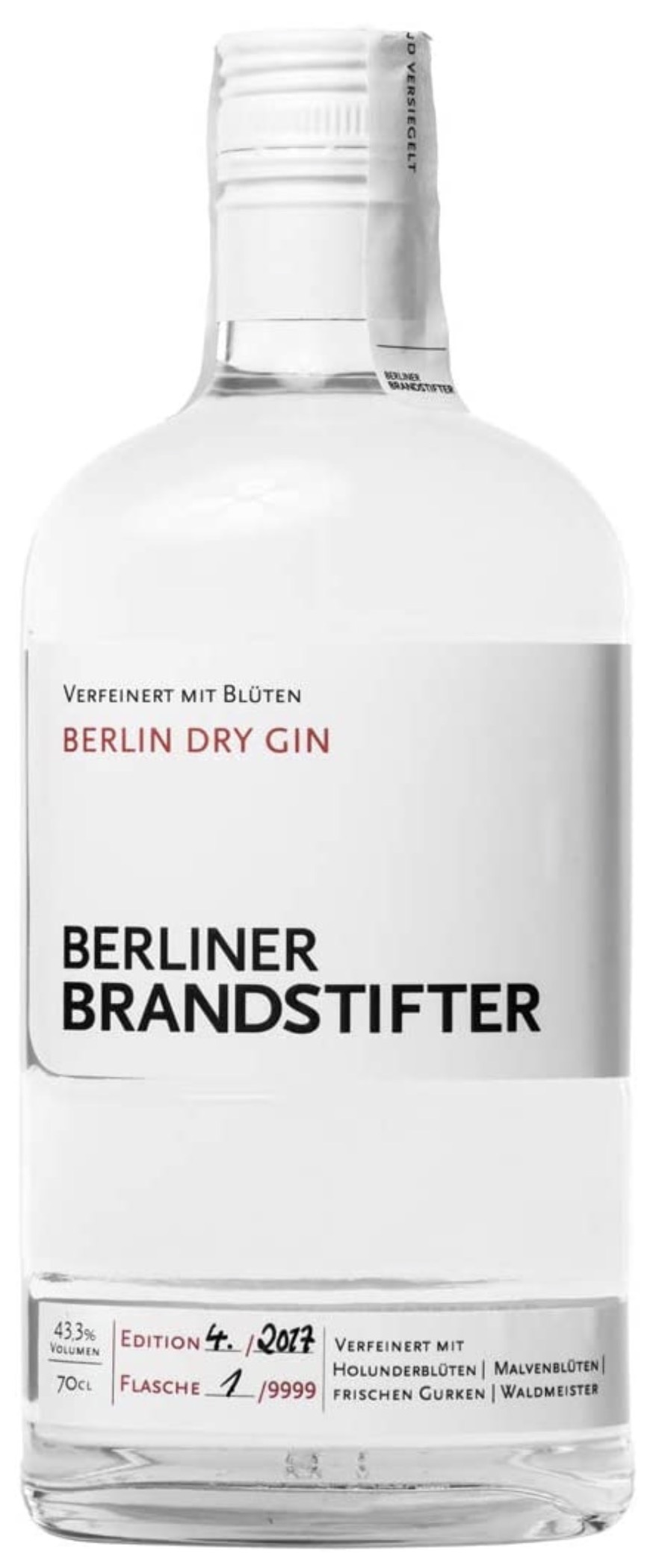 Berliner Brandstifter Dry Gin 43,3% vol. 0,7L