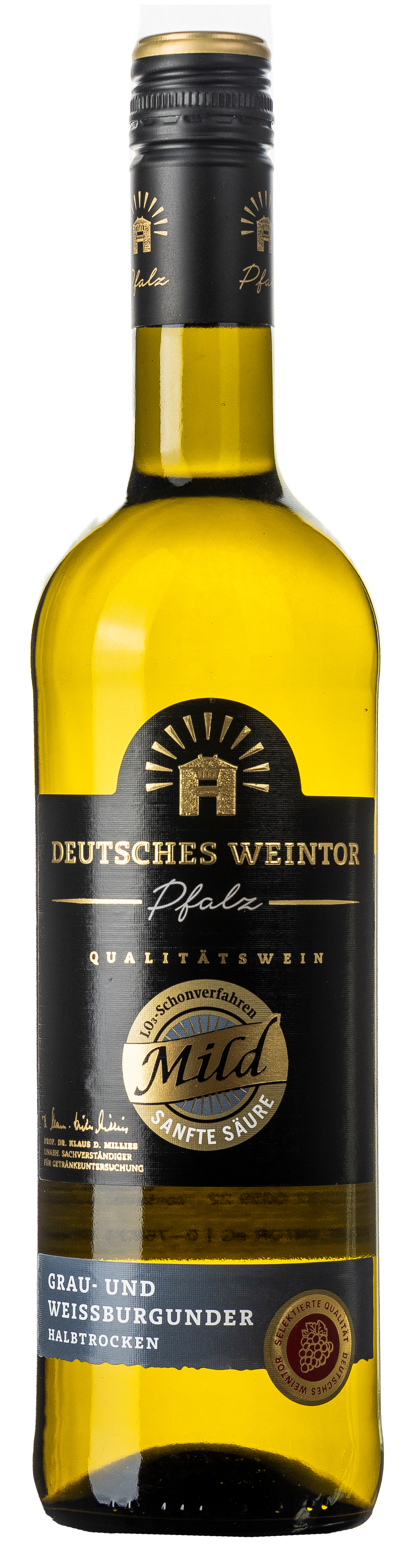Deutsches Weintor Grau- & Weißburgunder Mild halbtrocken 12,5% vol. 0,75L