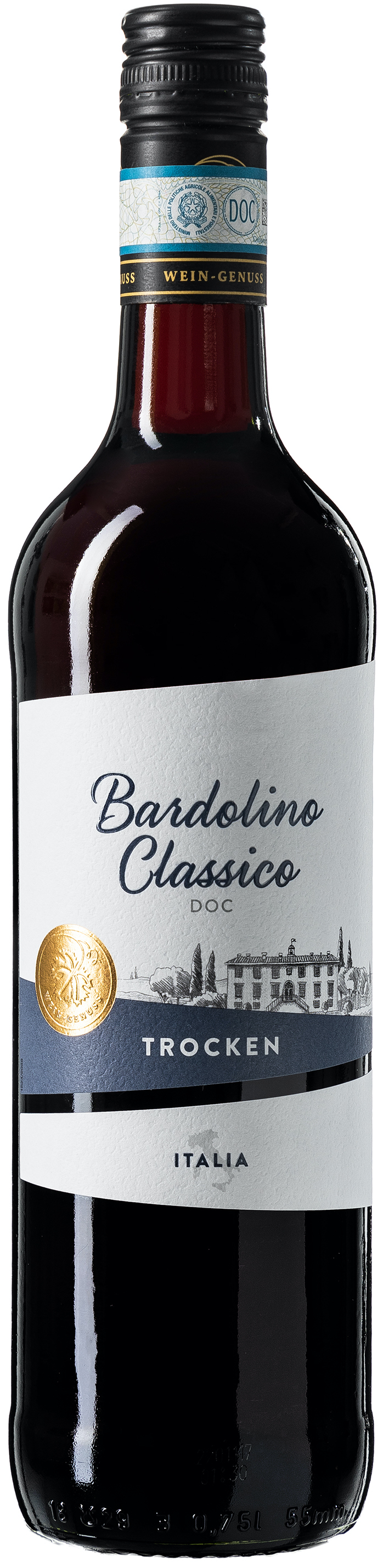Wein-Genuss Bardolino Classico trocken 12% vol. 0,75L