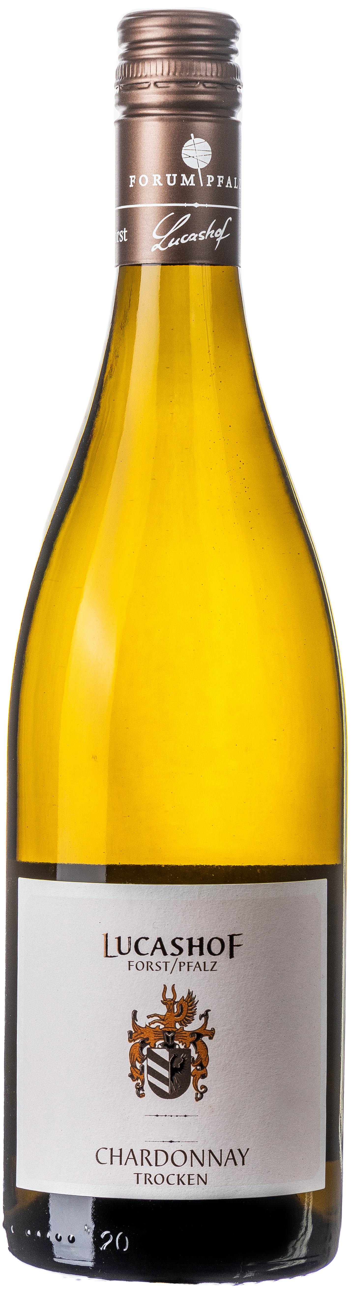 Lucashof Chardonnay trocken 13% vol. 0,75L