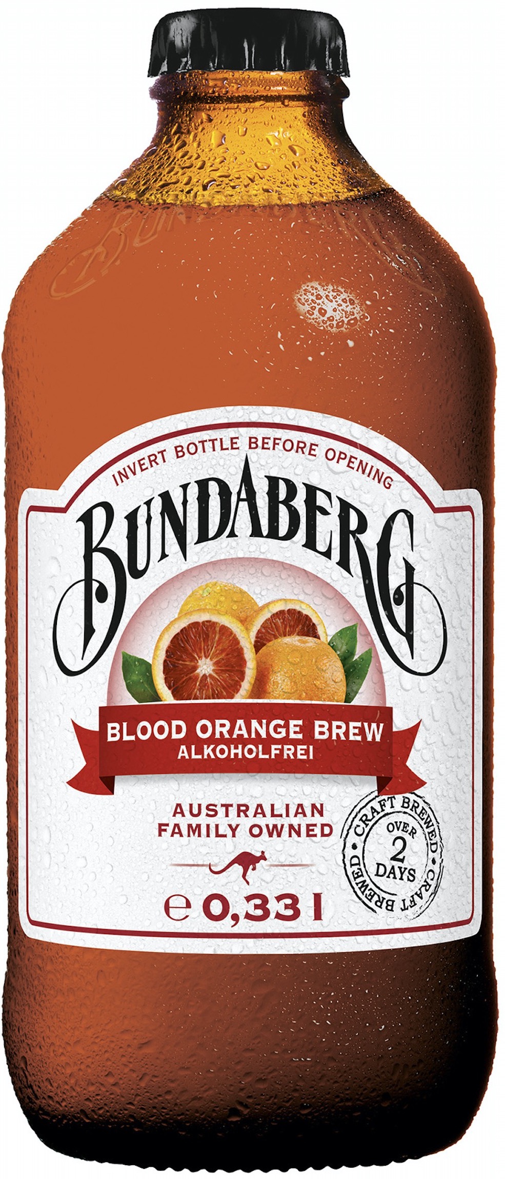 Bundaberg Blood Orange Brew Limonade 0,33L MEHRWEG