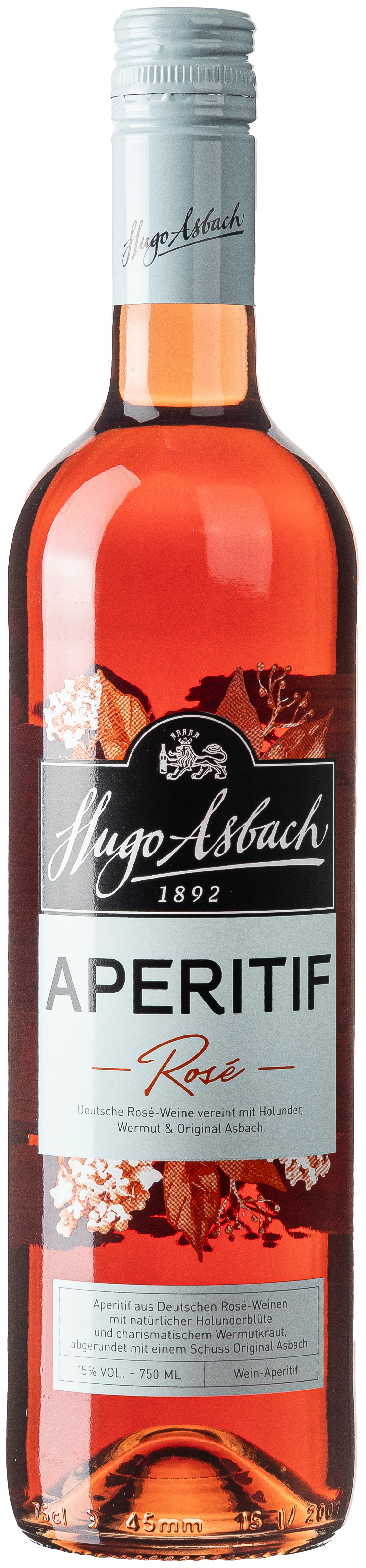 Asbach 0,75l Rosé Aperitif vol. 15%