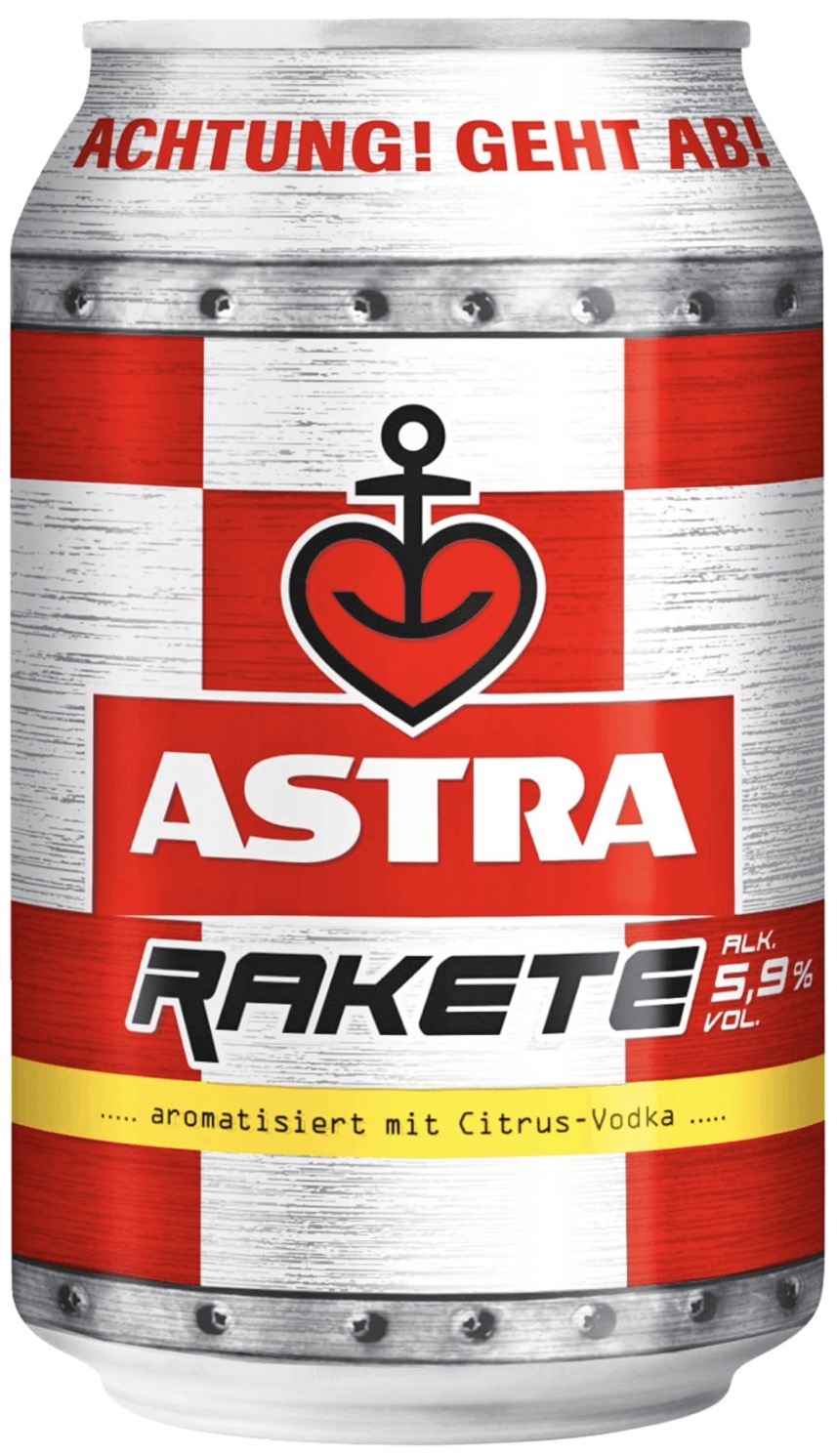 Astra Rakete 0,33L EINWEG