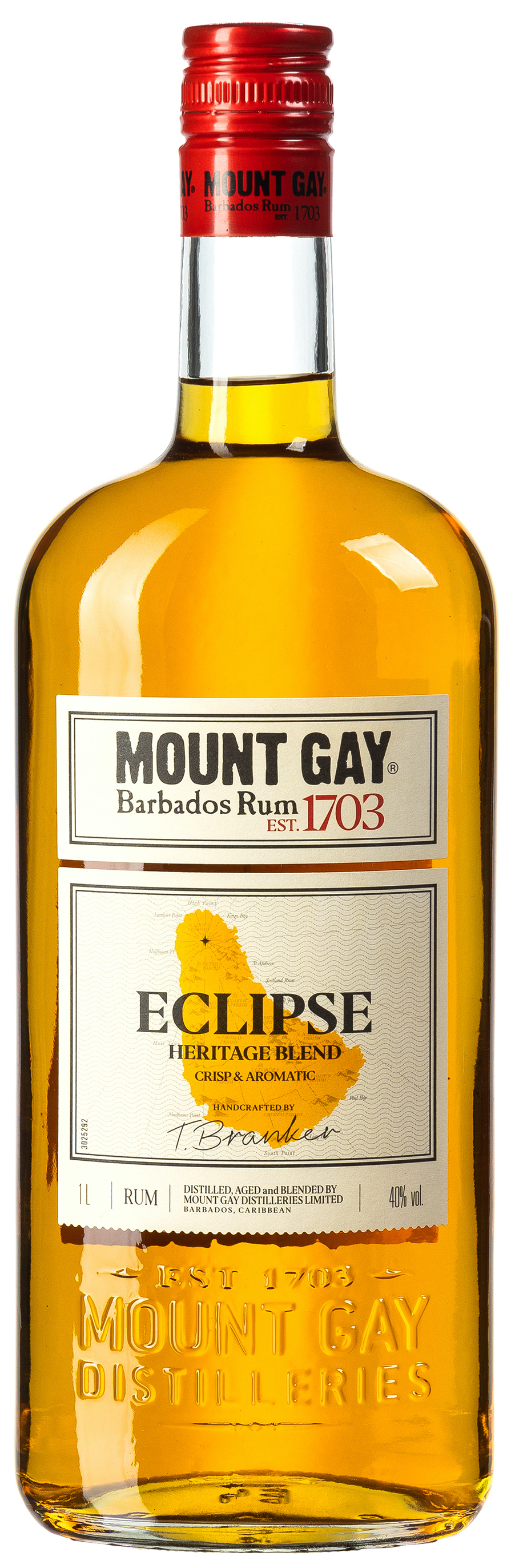 Mount Gay ESt. 1703 Barbados Rum 40% vol. 1,0L