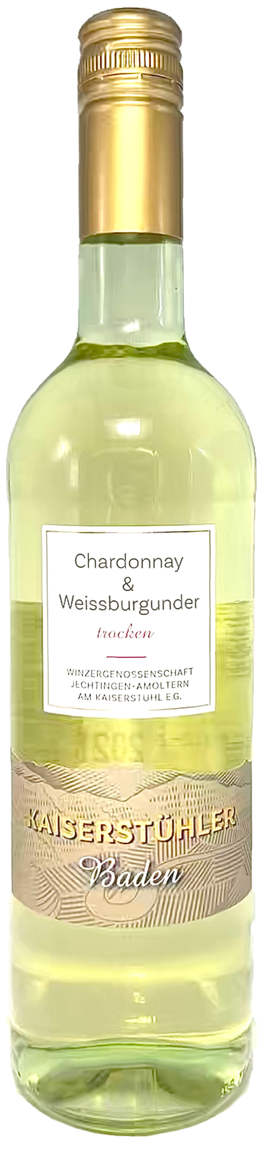 Kaiserstühler Chardonnay & Weissburgunder trocken 12,5% vol. 0,75L