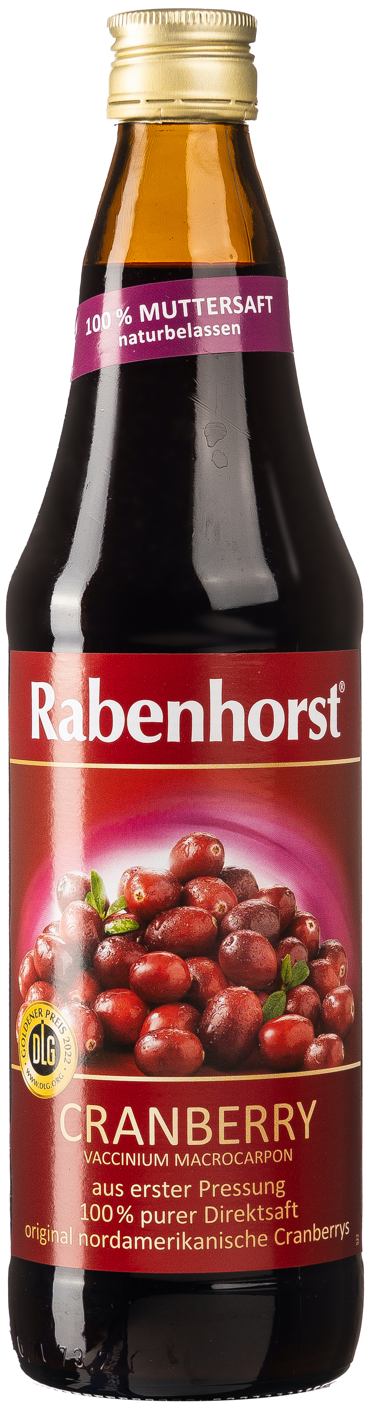 Rabenhorst Cranberry Saft 0,7L 