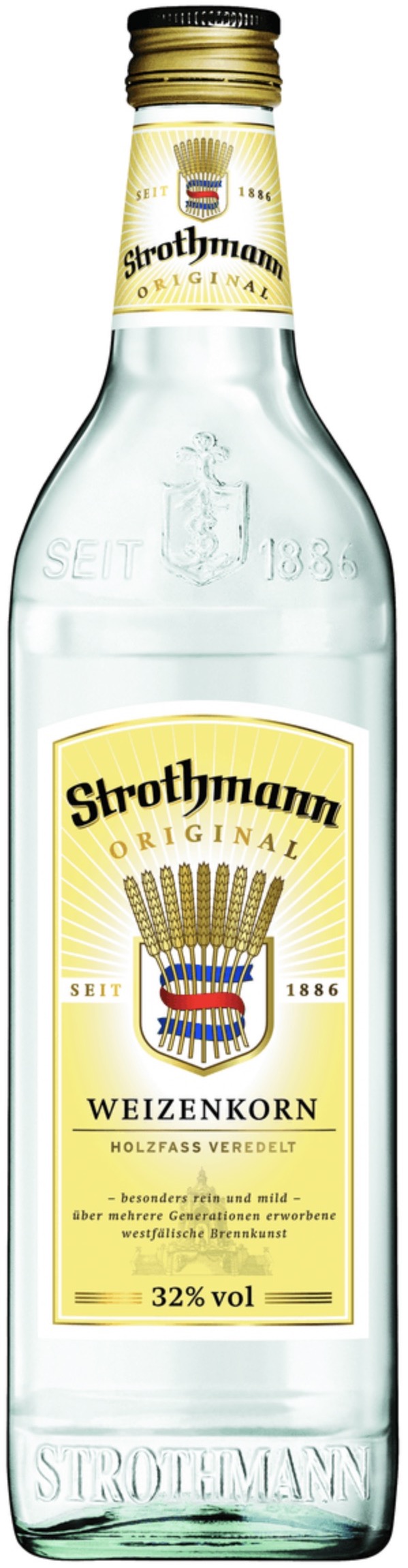 Strothmann Weizenkorn 32% vol. 0,7L
