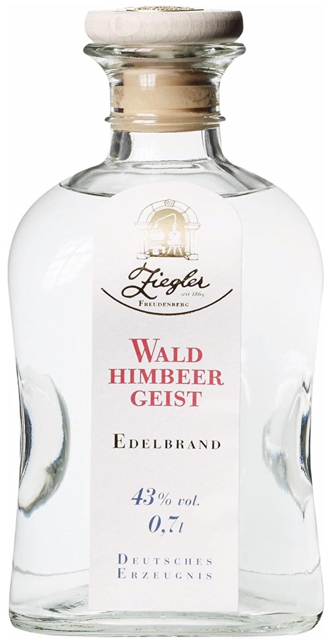 Ziegler Waldhimbeer Geist 43% vol. 0,7L