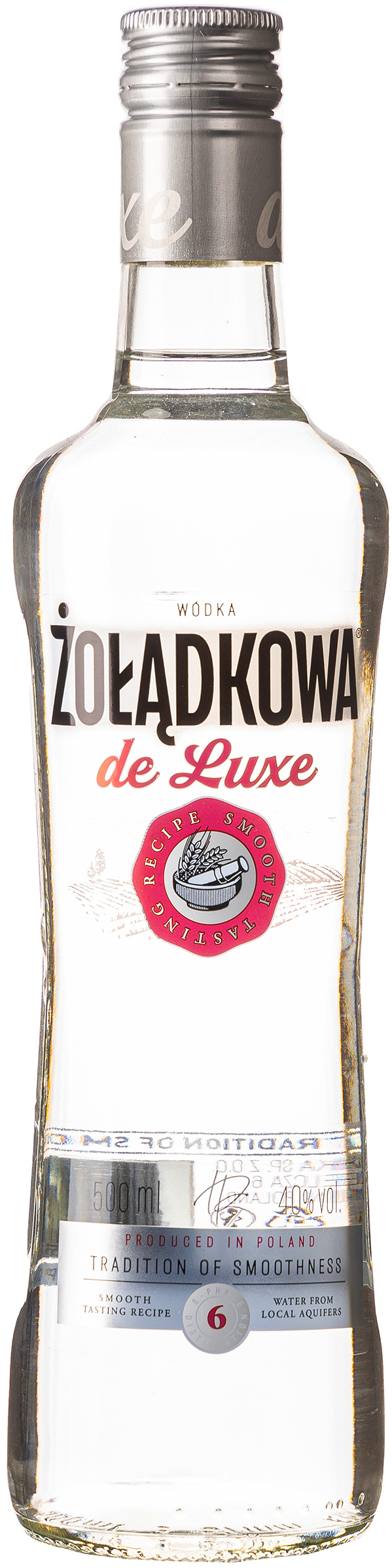 Zoladkowa de Luxe Wodka 40% vol. 0,5L