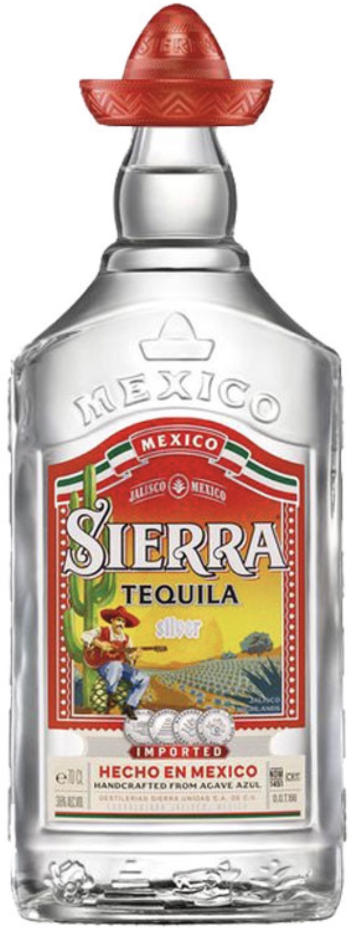 Sierra Tequila Bianco 38% vol. 0,7L