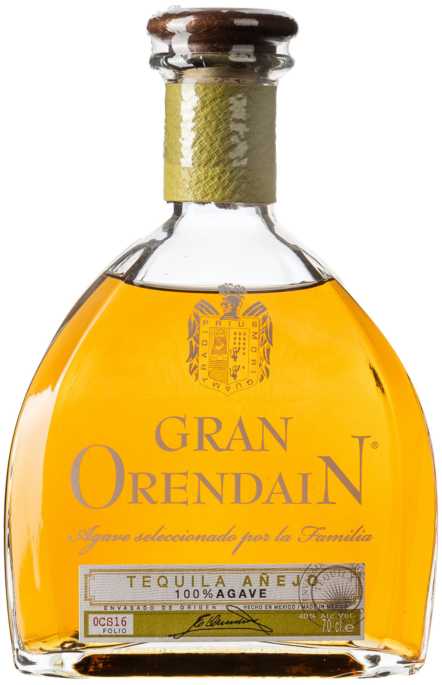 Tequila Gran Orendain Añejo 40% vol. 0,7L