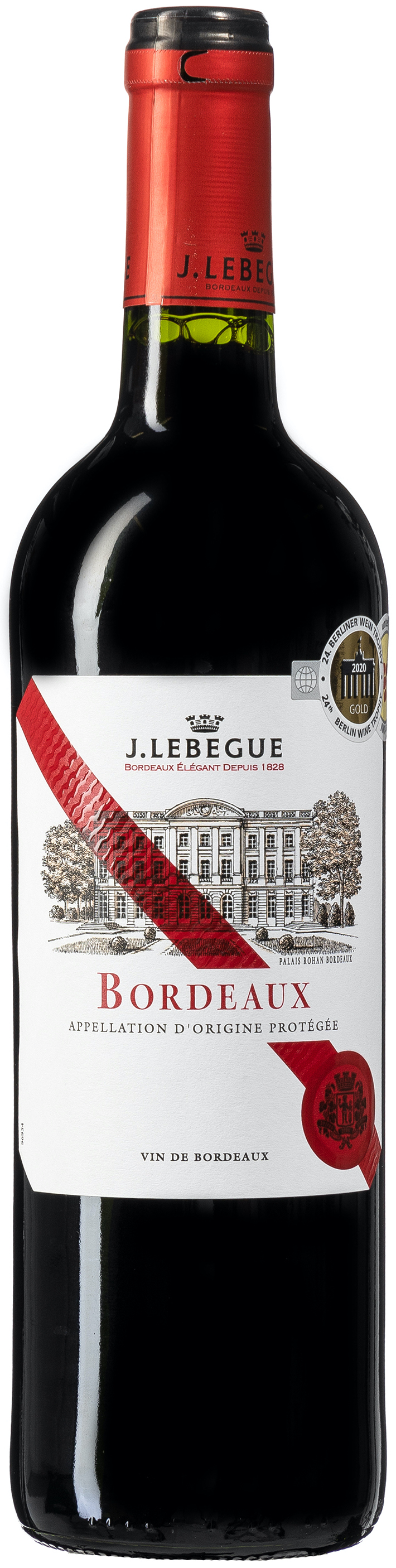Jules Lebegut Bordeaux trocken 14% vol. 0,75L