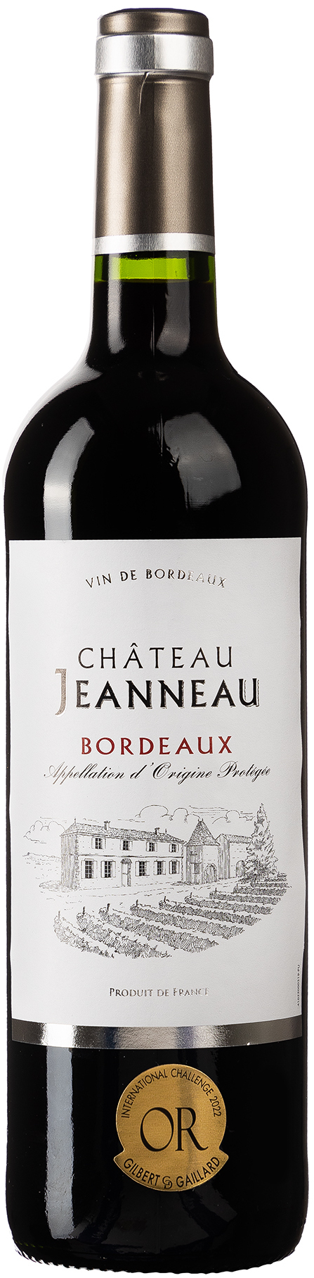 Château Jeanneau Bordeaux AOP 14% vol. 0,75L