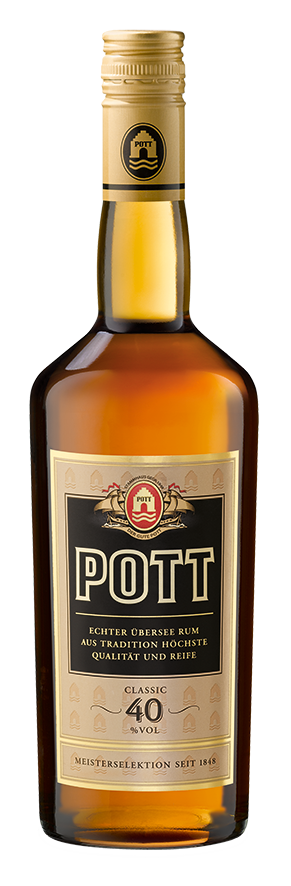 Pott Rum 40% vol.  0,7 L