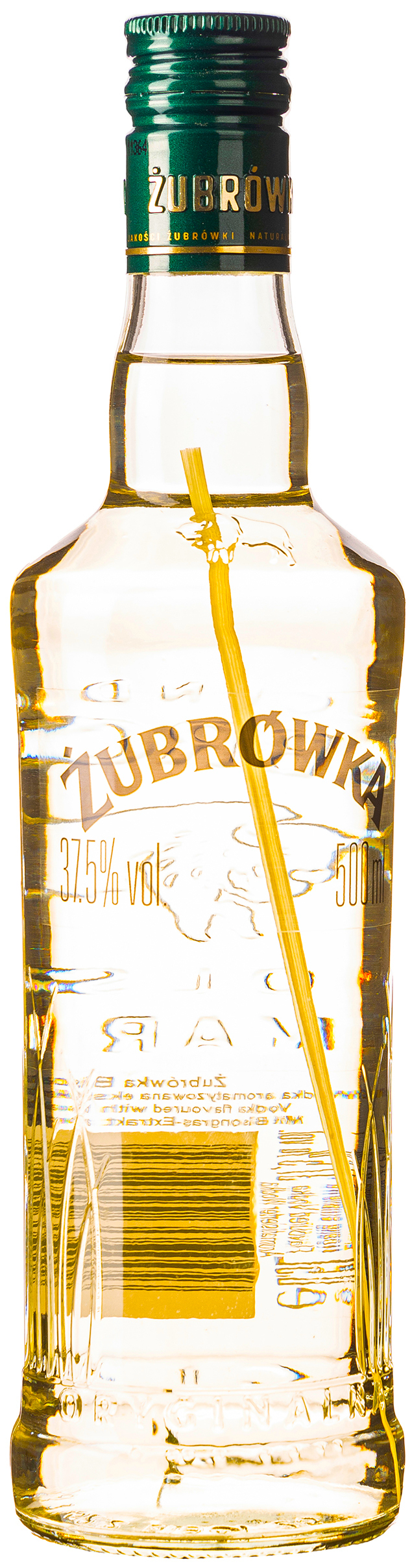 Zubrowka 0,5L vol. Bison 37,5% Grass | Wodka 5900343005272