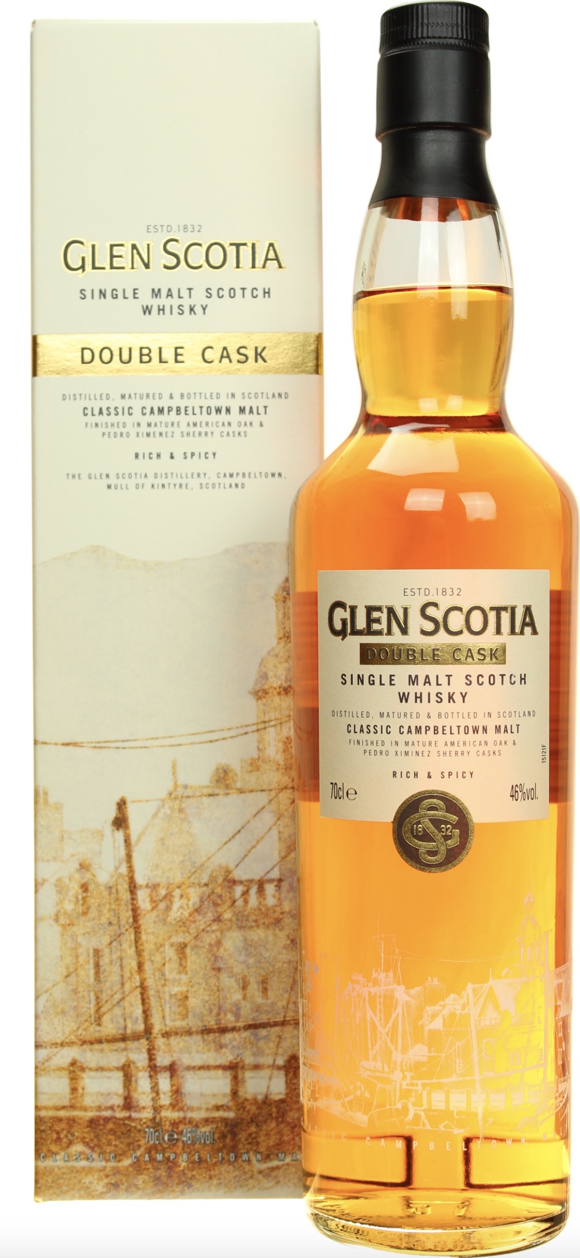 Glen Scotia Double Cask PX Finish 46% vol. 0,7L
