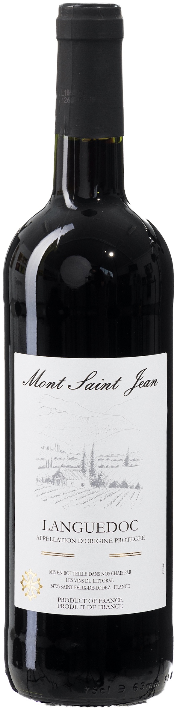 Mont Saint Jean Languedoc AOP trocken 13% vol. 0,75L