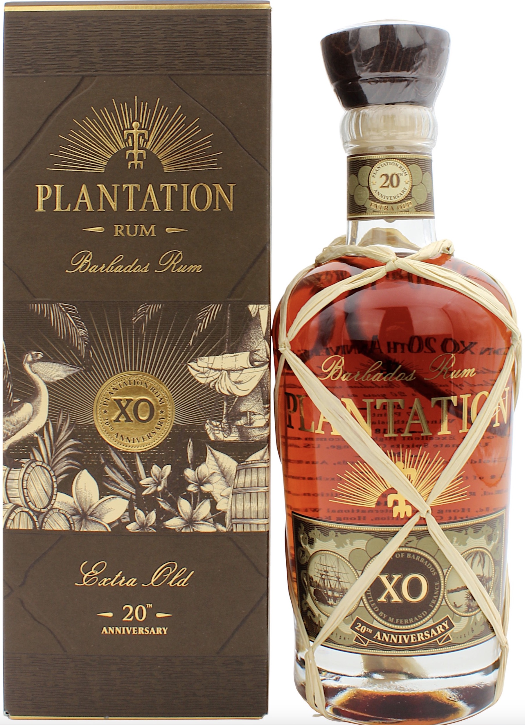 Plantation Barbados X.O. Rum 20th Anniversary 40% vol. 0,7L