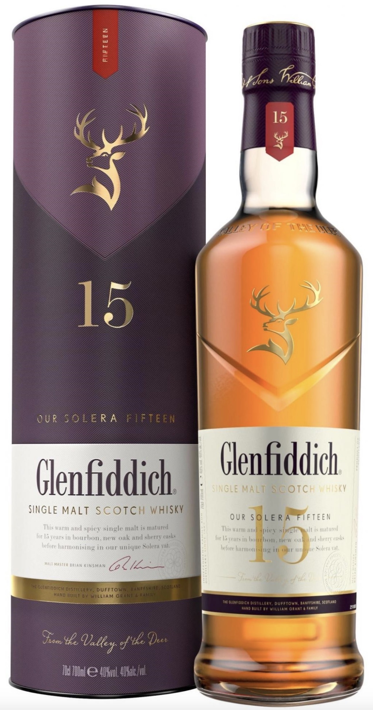Glenfiddich 15 Jahre 40% vol. 0,7L