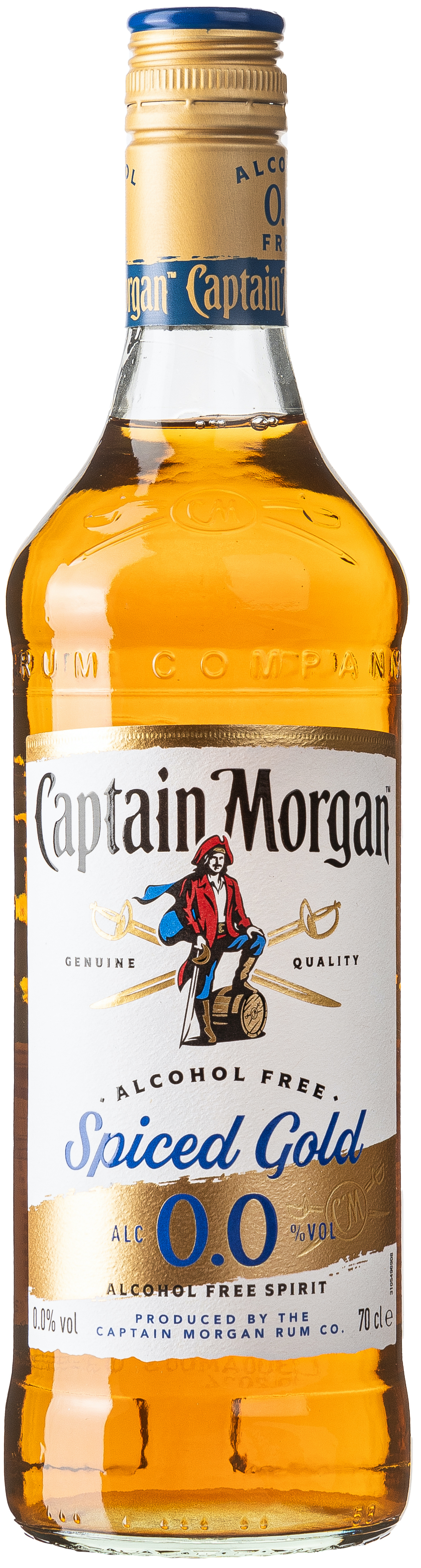 Captain Morgan Spiced Gold Alcohol Free 0,0 vol. 0,7L