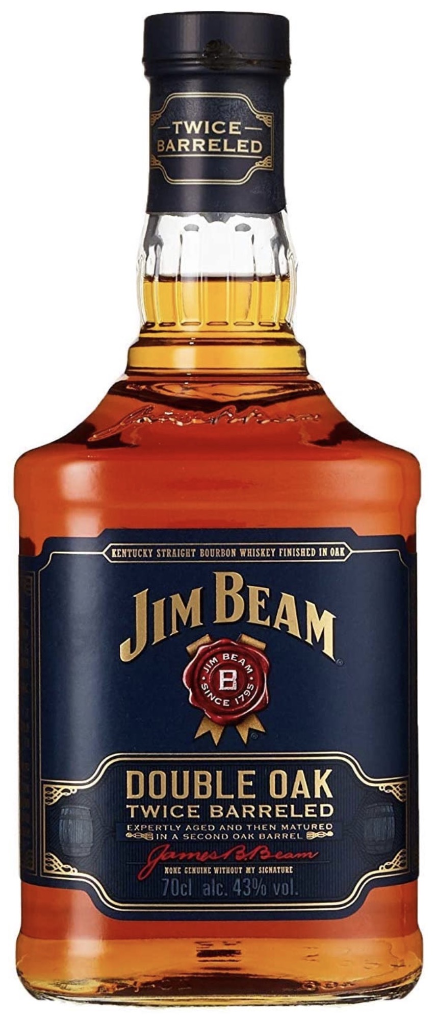 Jim Beam Double Oak 43% vol. 0,7L