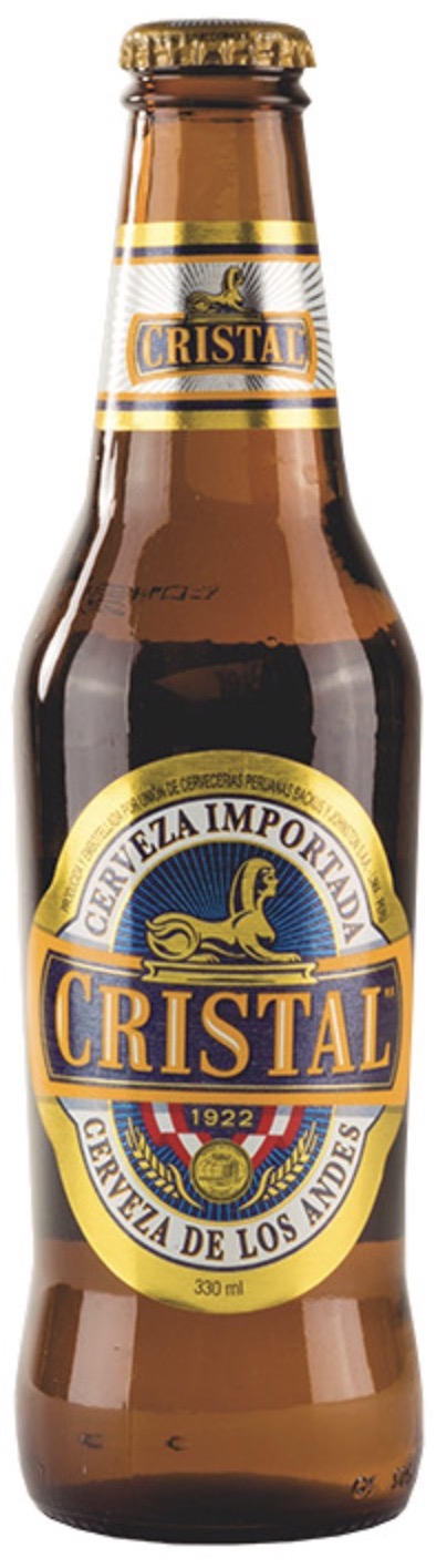 Cerveza Cristal peruanisches Bier 5,0 % vol. 0,33L EINWEG