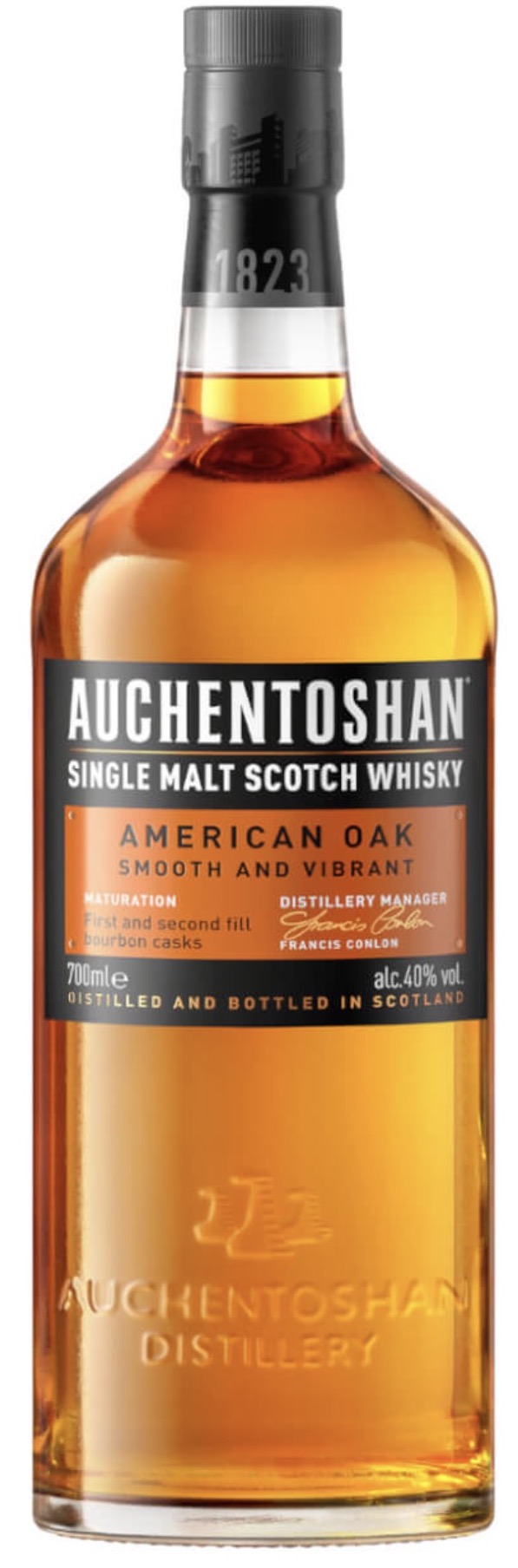 Auchentoshan American Oak Single Malt Scotch Whisky 40% 0,7 L